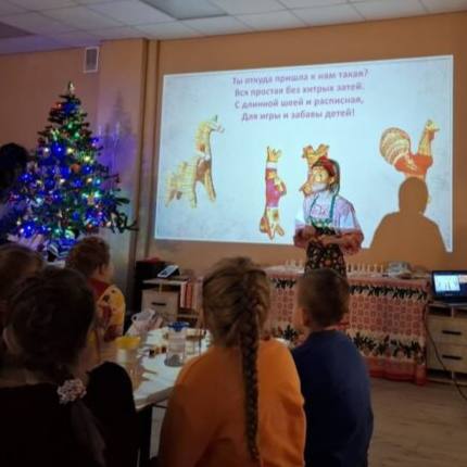 Программа с мастер-классом по росписи Филимоновской игрушки