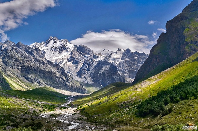 Треккинг в Безенги (проживание в альплагере)