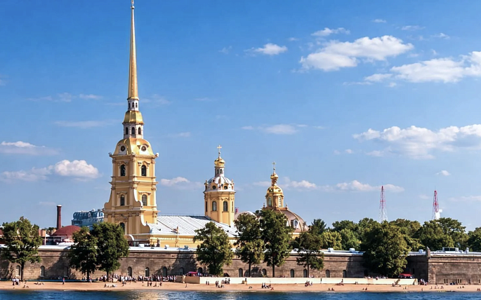 Обзорный автобусный тур по Санкт-Петербургу и Петропавловская крепость с гидом