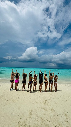 Женский круг на Мальдивах