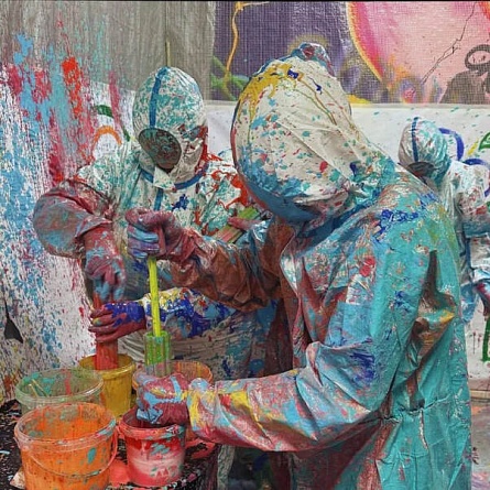 Арт-обстрел: Арт-вечеринка для детей и взрослых