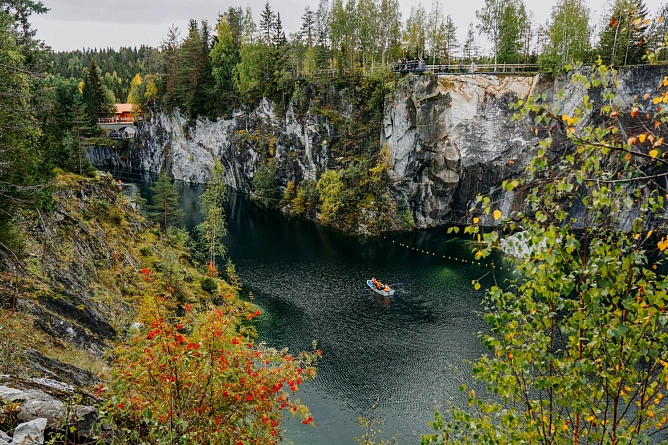 Экскурсия в Карелию + парк «Рускеала»