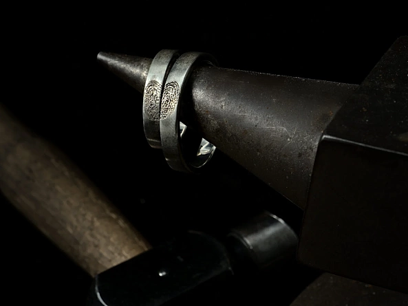 Мастер Класс - Кольца с отпечатками пальцев