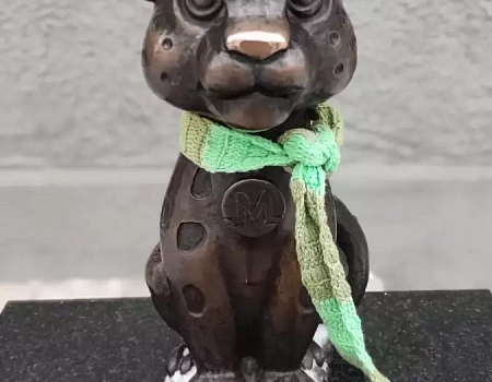 Охота за барсиками: псковский квест на один день. Скульптурный шерлок: разгадай профессию барсика.Фото 8