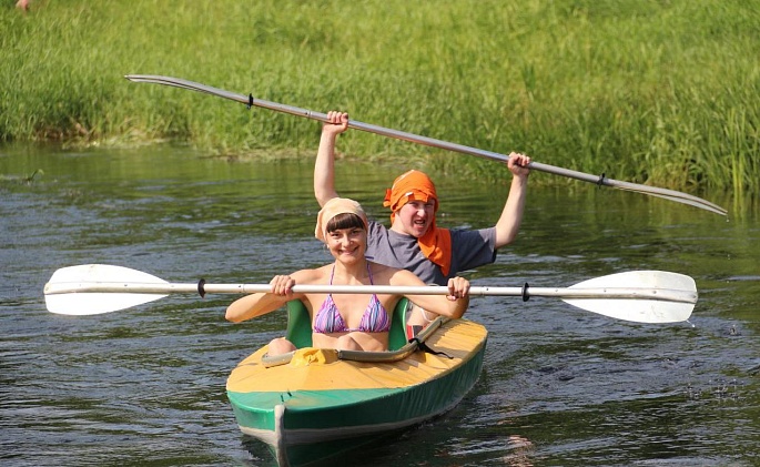 Сплав по реке Судогда на байдарках