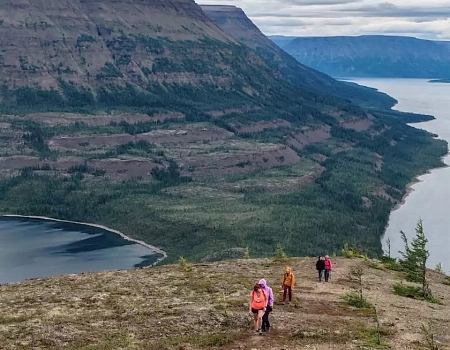 Рыбно-медвежий тур: три встречи с хозяином леса за сутки. Плато Путорана день 6.Фото 0