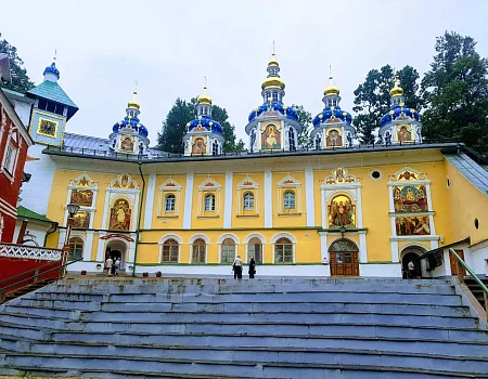 Зимние и летние Печоры: монастырь, пещеры и тихие улицы.Фото 3