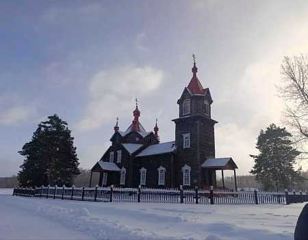 Церковь Серафима Саровского в Турнаево: история «Сибирских Кижей».Фото 0