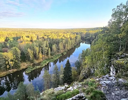Поселок Староуткинск на реке Чусовая.Фото 5
