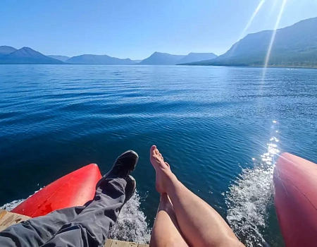 Северные приключения: жизнь на плоту и в сердце природы. Плато Путорана день 2.Фото 4