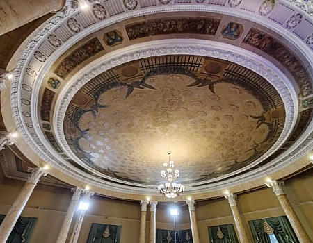 Как мы попали в особняк Барышникова: ярмарка под фресками.Фото 0