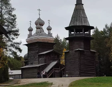 Малые Корелы — деревянная сказка Поморья.Фото 2