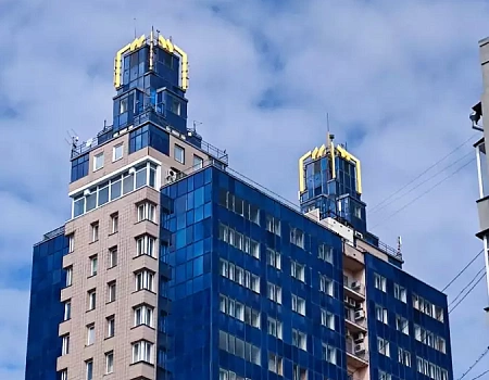 50 оттенков синего: Дом Бэтмена и другие архитектурные акценты Новосибирска..Фото 5