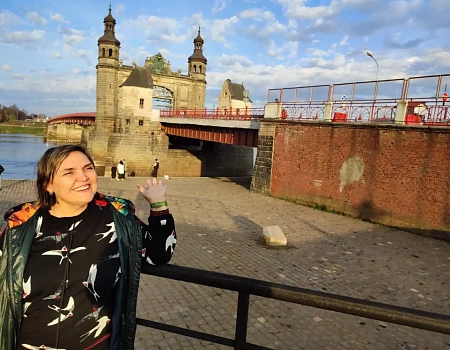 Рыжий кот, рыбаки и память: прогулка к мосту королевы Луизы.Фото 1