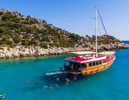 Водный поход вдоль побережья древний Ликии..Фото 1