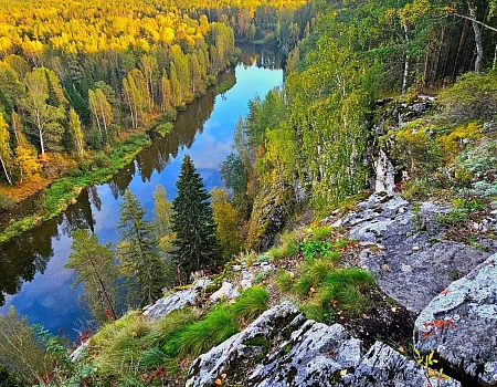 Поселок Староуткинск на реке Чусовая.Фото 10