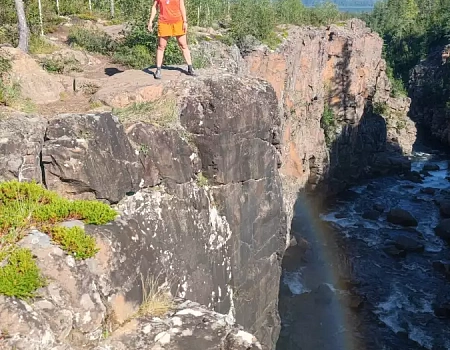 Тишина мыслей и шёпот водопада: день на Южном Нералахе.  Плато Путорана день 5.Фото 3