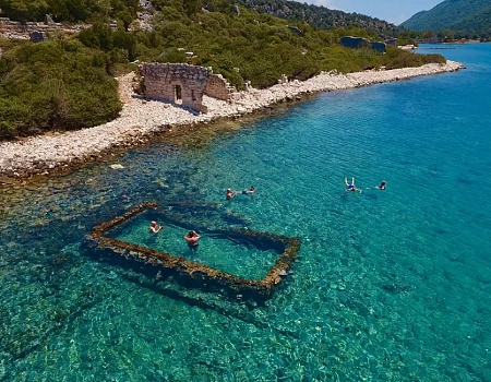 Водный поход вдоль побережья древний Ликии..Фото 4