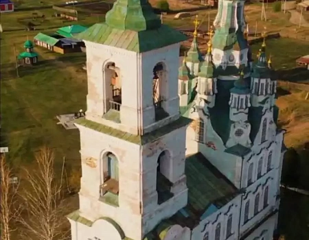Спасо-Преображенская церковь в селе Нижняя Синячиха.Фото 2