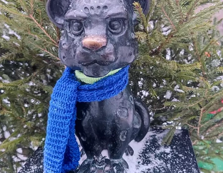 Охота за барсиками: псковский квест на один день. Скульптурный шерлок: разгадай профессию барсика.Фото 2