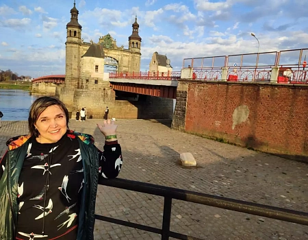 Рыжий кот, рыбаки и память: прогулка к мосту королевы Луизы.Фото 7