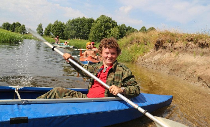 Сплав по реке Судогда с размещением в глэмпинге