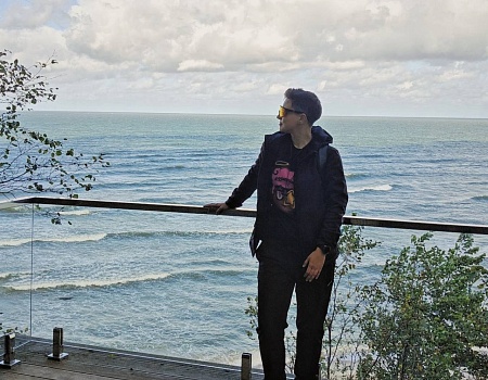 На велосипеде от Светлогорска до смотровой площадки Филинской бухты.Фото 2